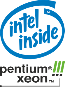 Intel Pentium III Xeon Logo PNG Vector