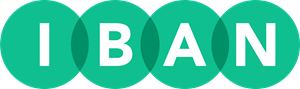 International Bank Account Number (IBAN) Logo Vector