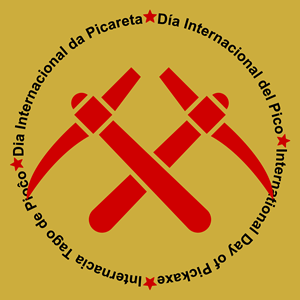 International Day of Pickaxe Logo Vector