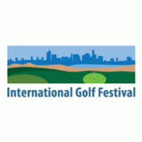 International Golf Festival Logo Vector