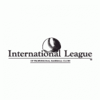 International League of Professional Baseball Logo Vector