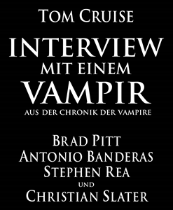 Interview mit einem Vampir Logo PNG Vector