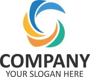 Intial Color Letter G Company Logo PNG Vector