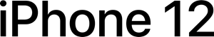 iPhone 12 Logo PNG Vector