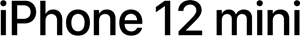 iPhone 12 mini Logo PNG Vector