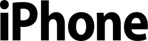 iPhone Logo PNG Vector
