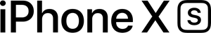 IPhone XS Logo PNG Vector