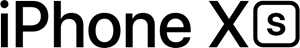 iPhone XS Logo PNG Vector