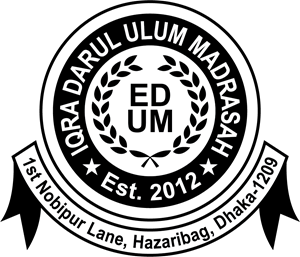Iqra Darul Ulum Madrasha Logo Vector