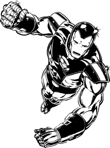 iron man armor Logo Vector
