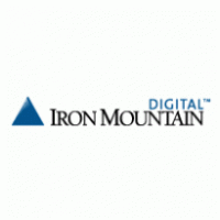 Iron Mountain Digital Logo PNG Vector