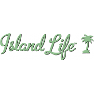 Island Life Logo PNG Vector