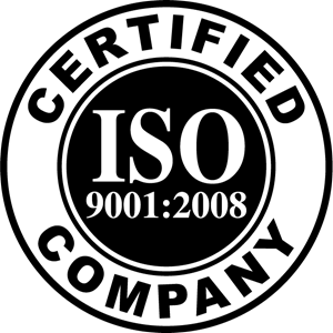 iso 9001 Certified Company Logo Vector
