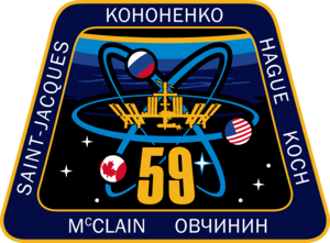 ISS Expedition 59 Logo PNG Vector
