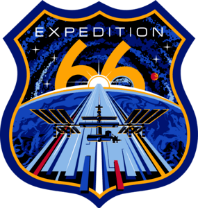 ISS Expedition 66 Logo PNG Vector