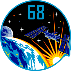 ISS Expedition 68 Logo PNG Vector