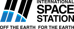 ISS Off the Earth For the Earth Logo PNG Vector