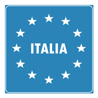 ITALIA ENTRANCE SIGN Logo PNG Vector