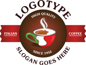 Italian Coffee Logo PNG Vector