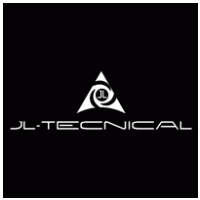 JL-Tecnical B&W Inverse Logo PNG Vector