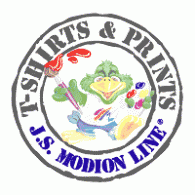 J.S. Modion Line Logo PNG Vector