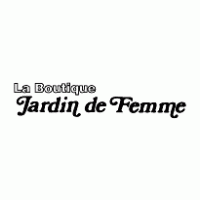 Jardin de Femme Logo PNG Vector