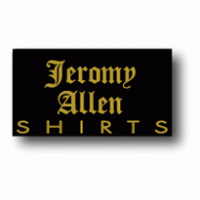 Jeromy Allen Shirts Logo PNG Vector