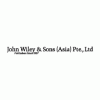 John Wiley & Sons Asia Logo PNG Vector