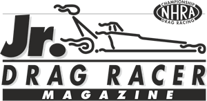 Jr. Drag Racer Logo PNG Vector