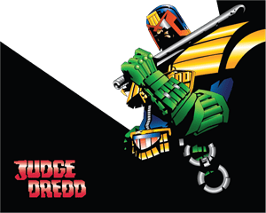 Judge Dredd Logo Vector