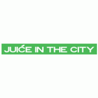Juice in the City Logo PNG Vector