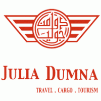 Julia Dumna Travel Logo Vector