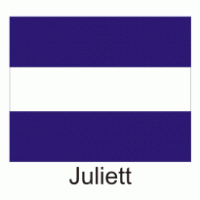 Juliett Flag Logo PNG Vector
