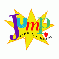 Jump rope for heart Logo PNG Vector