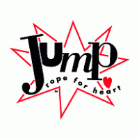 Jump rope for heart Logo PNG Vector