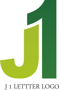 J1 Letter Logo PNG Vector