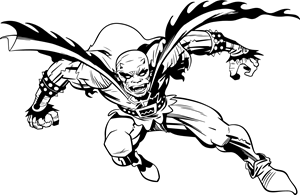 Jack Kirby The Demon Logo PNG Vector