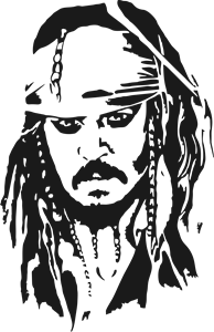 Jack Sparrow Logo PNG Vector