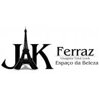 JAK Ferraz Visagista Logo Vector