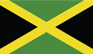 Jamaica Flag Logo Vector