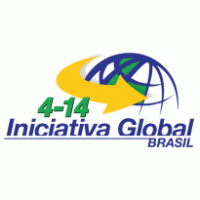 Janela 4-14 Iniciativa Global Brasil Logo Vector