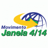 Janela 4-14 Iniciativa Global Brasil Logo Vector