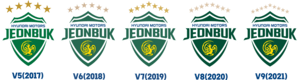 Jeonbuk Hyundai Motors K League Champions Emblem Logo PNG Vector