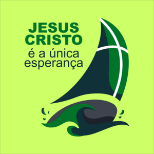 JESUS CRISTO É A UNICA ESPERANÇA Logo PNG Vector