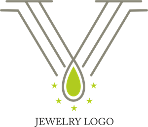 Jewellery Design Logo PNG Vector