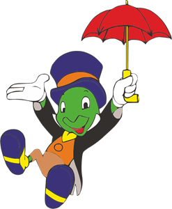 Jiminy Cricket Logo PNG Vector