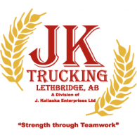 JK Trucking Logo Vector