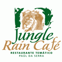 Jugle Rain Cafe Logo PNG Vector