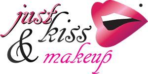 Just Kiss & Makeup Logo Vector