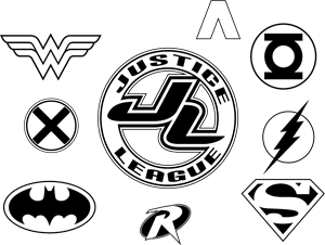 Justice League Logo Vector